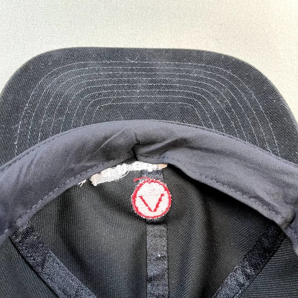 Vintage Technology Network Hat Strapback Black Red Planet Point Website Tech 90s - Picture 6 of 8